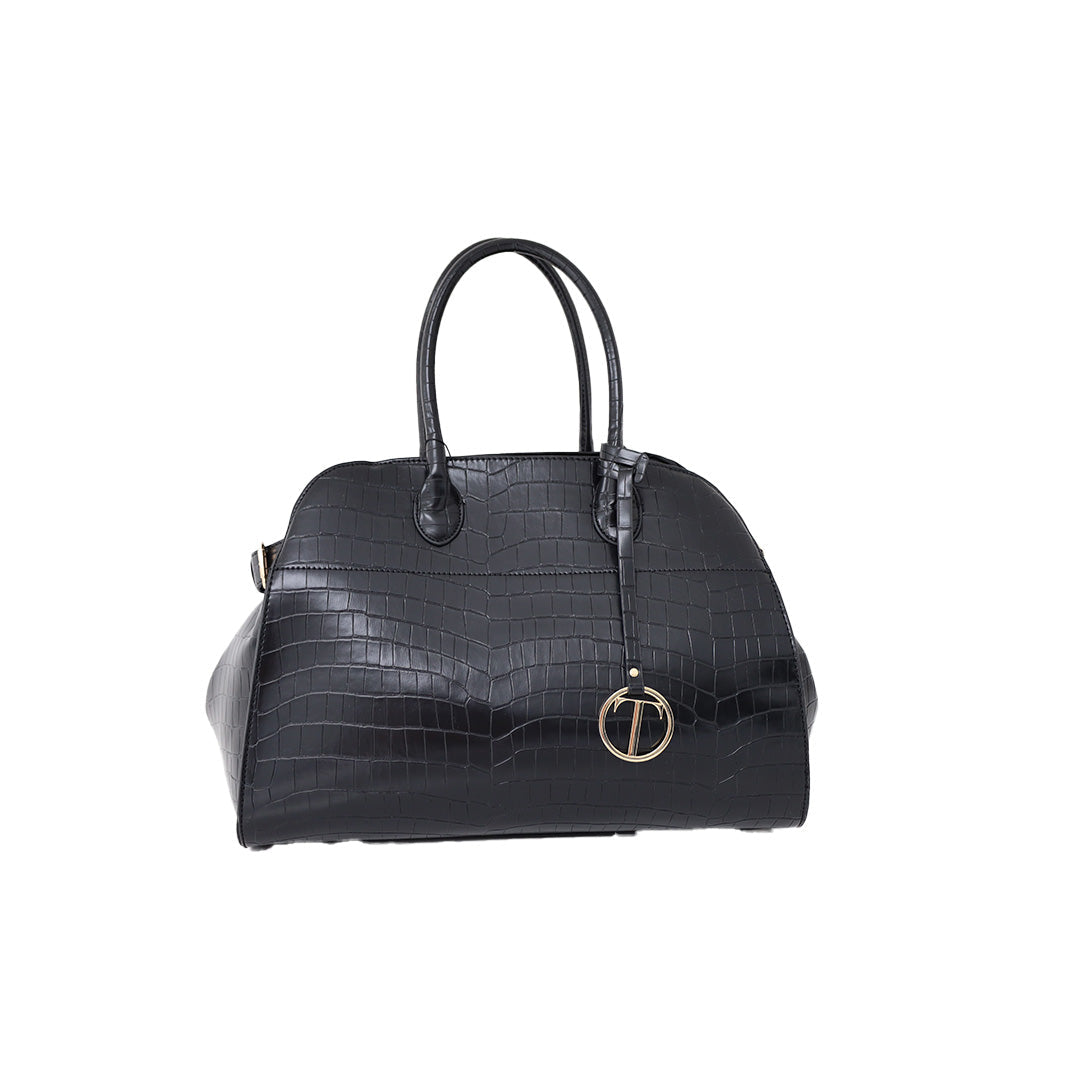 Tata Italia Shopping bag con stampa coccodrillo Nuovo