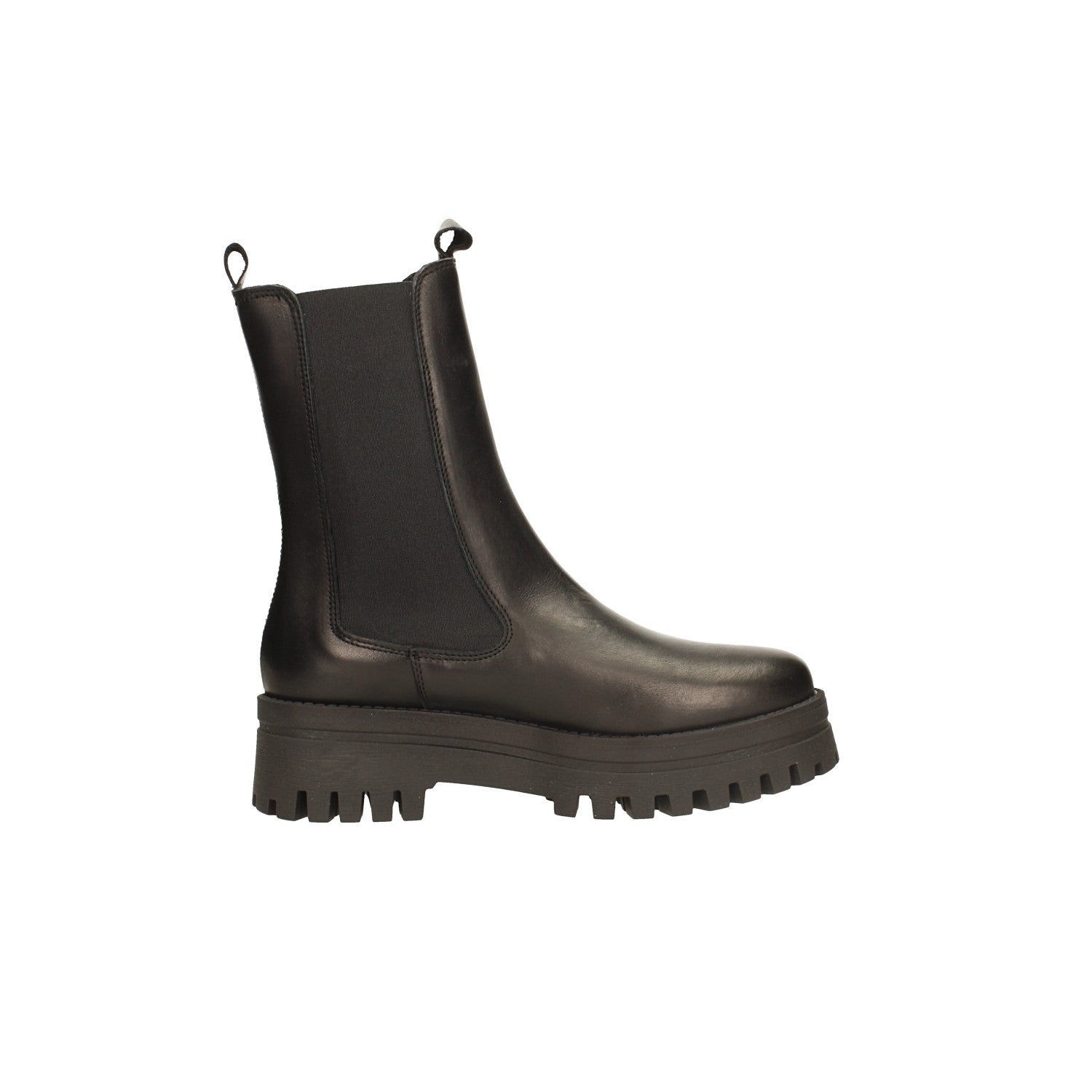 Tata Italia Stivaletti in vera pelle con suola dentellata. Tacco alto 4.5cm Promozione Limitata