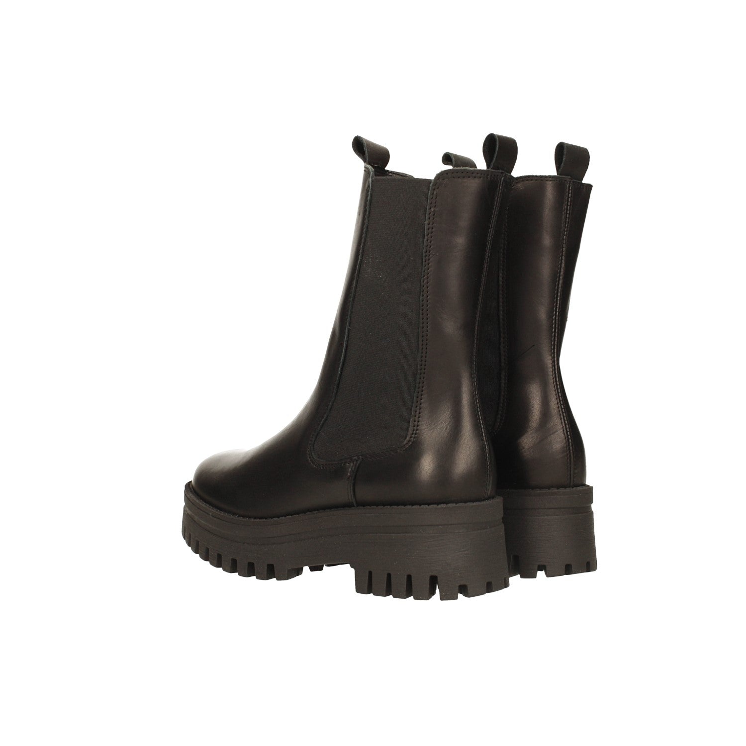 Tata Italia Stivaletti in vera pelle con suola dentellata. Tacco alto 4.5cm Promozione Limitata