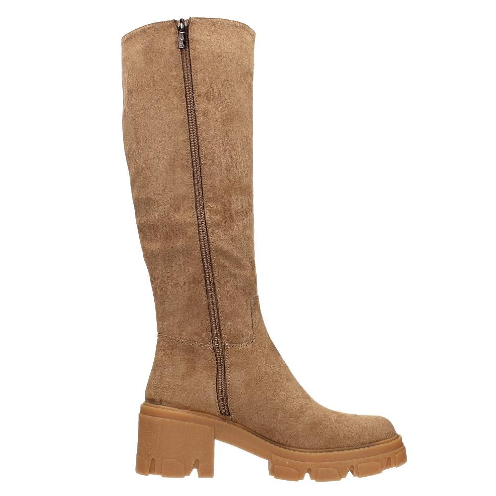 Tata Italia Stivali scamosciati con suola chunky. Tacco alto 6cm Hotsell