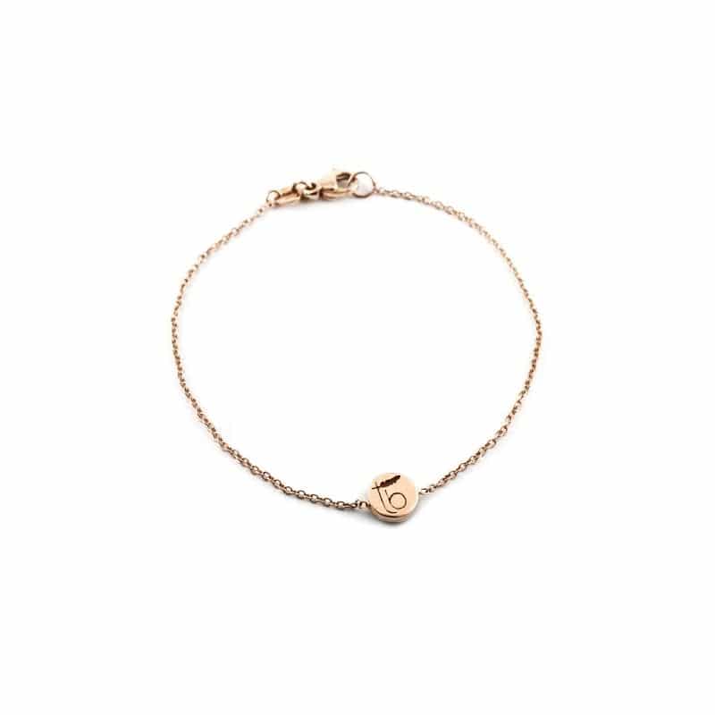 Thais Bernardes BRACCIALE coriandolo IN ORO ROSA Online