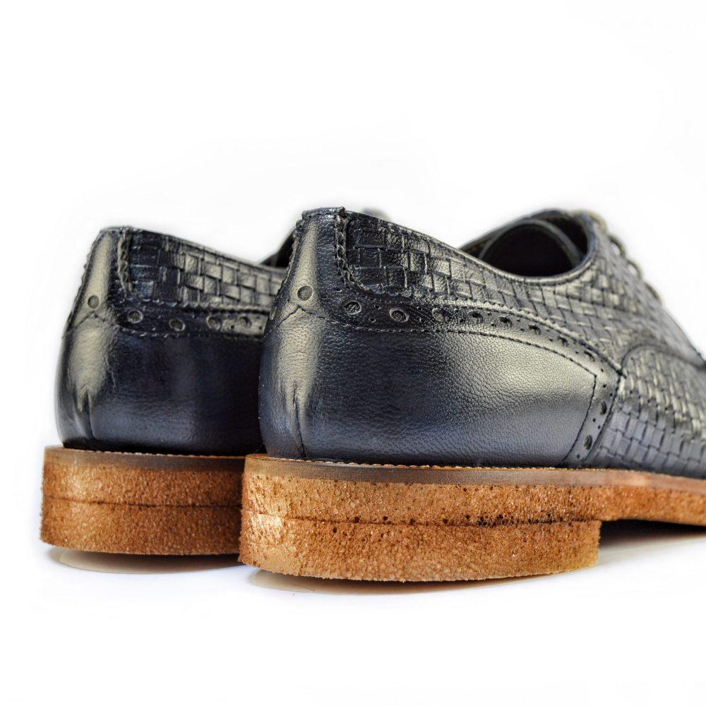 Ton Goût Scarpe Derby Blu Sconto