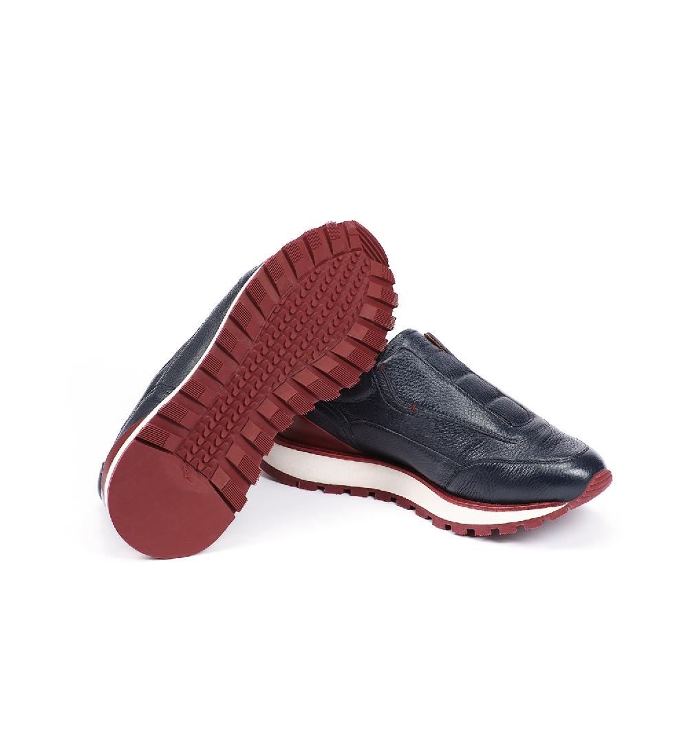 A.Testoni MOENA SNEAKER IN CERVO Nuova