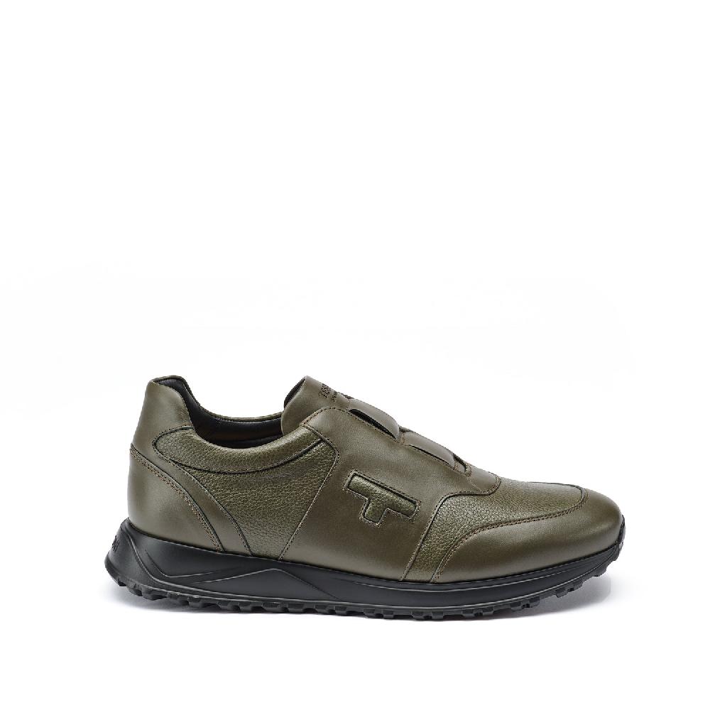 A.Testoni CUNEO SNEAKER SPORT NAPA CALF + GRAINED CALF ° Soddisfazione Garantita