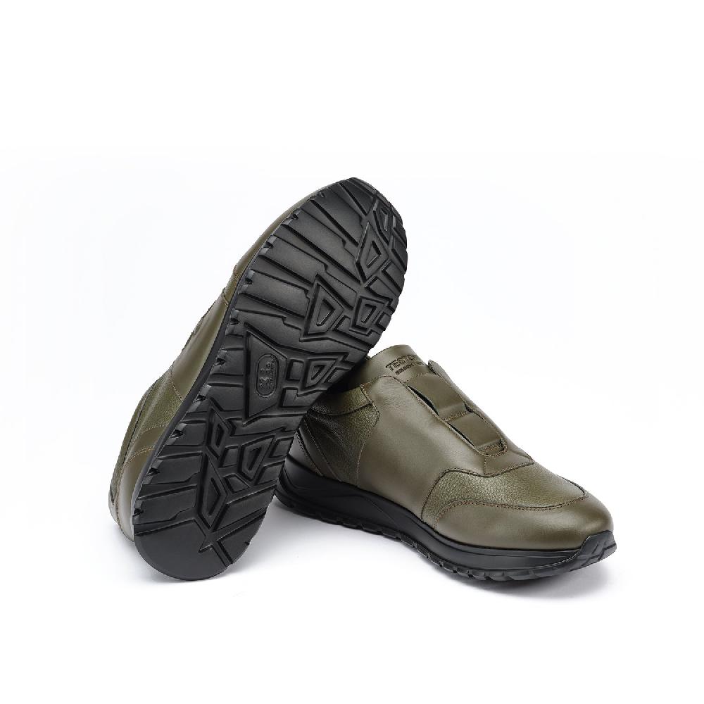 A.Testoni CUNEO SNEAKER SPORT NAPA CALF + GRAINED CALF ° Soddisfazione Garantita
