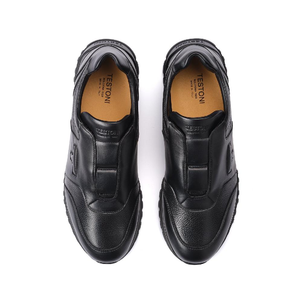A.Testoni CUNEO SNEAKER SPORT NAPA CALF + GRAINED CALF Qualità Garantita