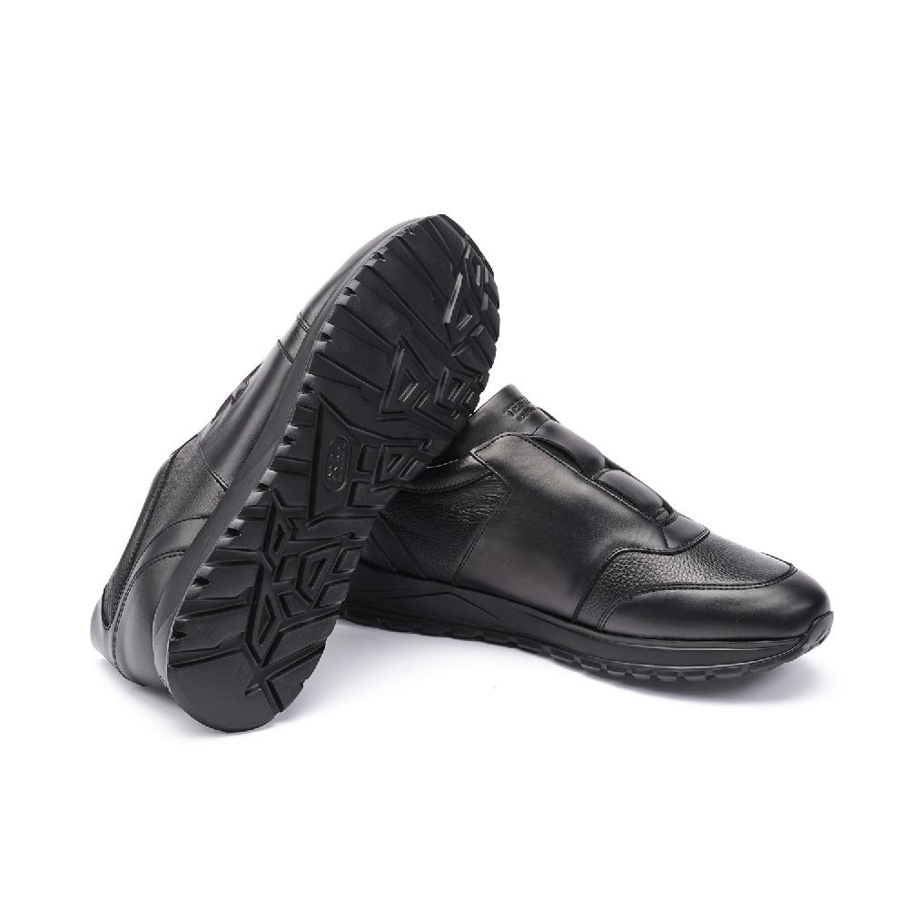 A.Testoni CUNEO SNEAKER SPORT NAPA CALF + GRAINED CALF Qualità Garantita