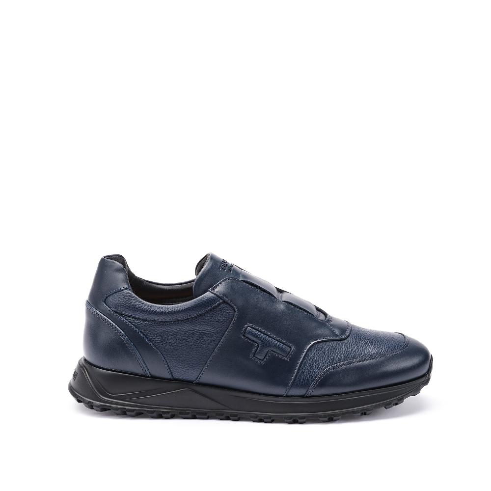 A.Testoni CUNEO SNEAKER SPORT NAPA CALF +GRAINED CALF Negozi Online