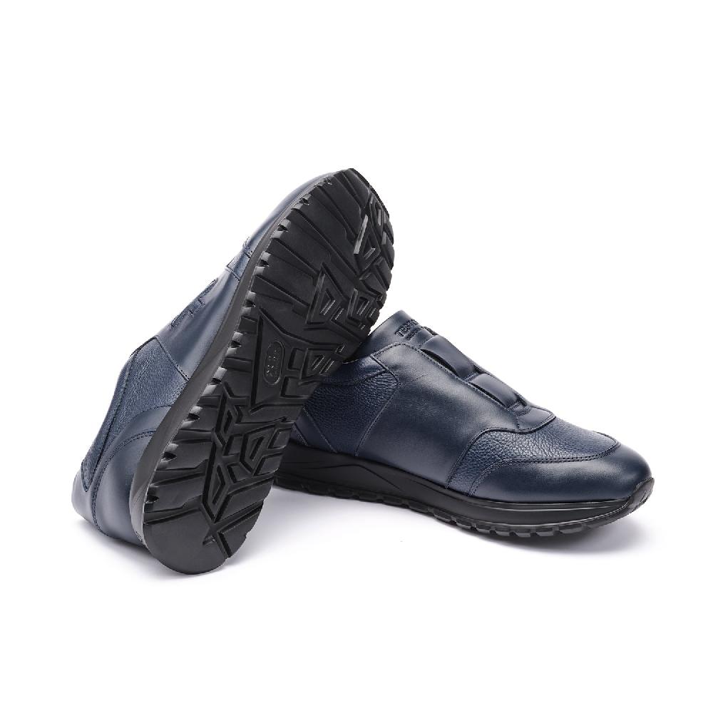 A.Testoni CUNEO SNEAKER SPORT NAPA CALF +GRAINED CALF Negozi Online