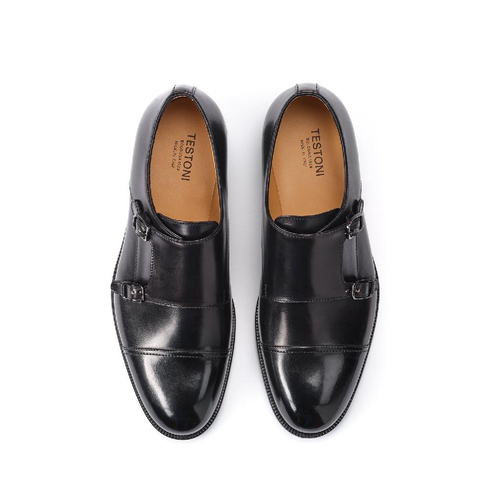 A.Testoni TRENTO DOUBLE MONK TOP CALF Consegna Veloce