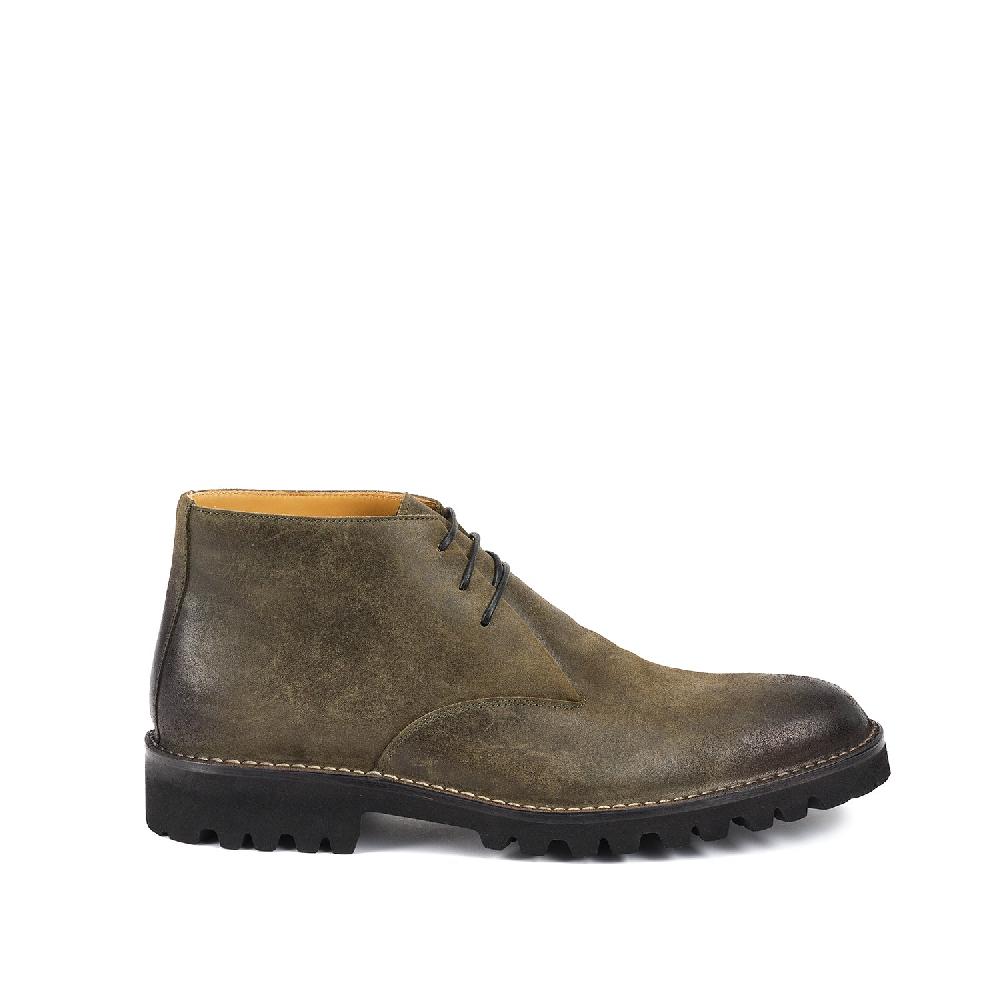 A.Testoni COURMAYEUR DESERT WAX SUEDE CALF Prezzo basso