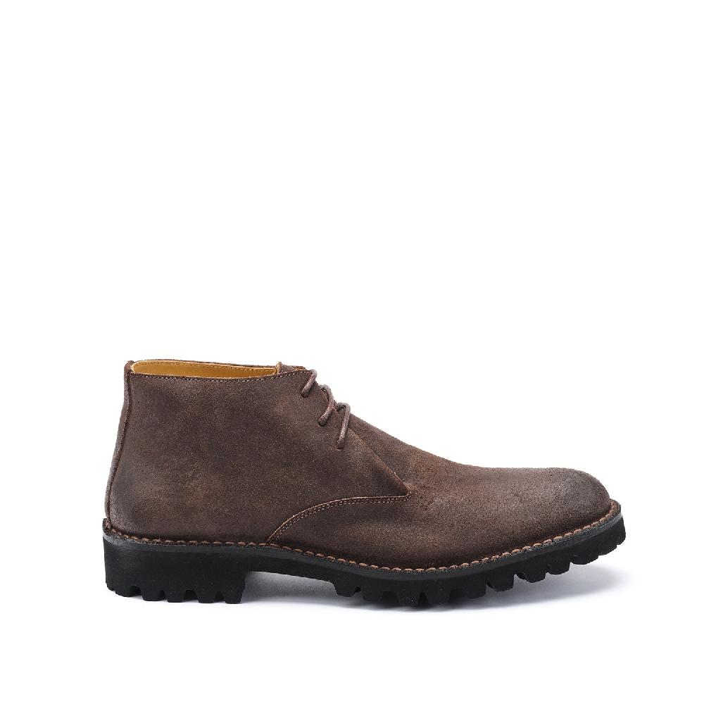 A.Testoni COURMAYEUR DESERT WAX SUEDE CALF Fino Al -60%