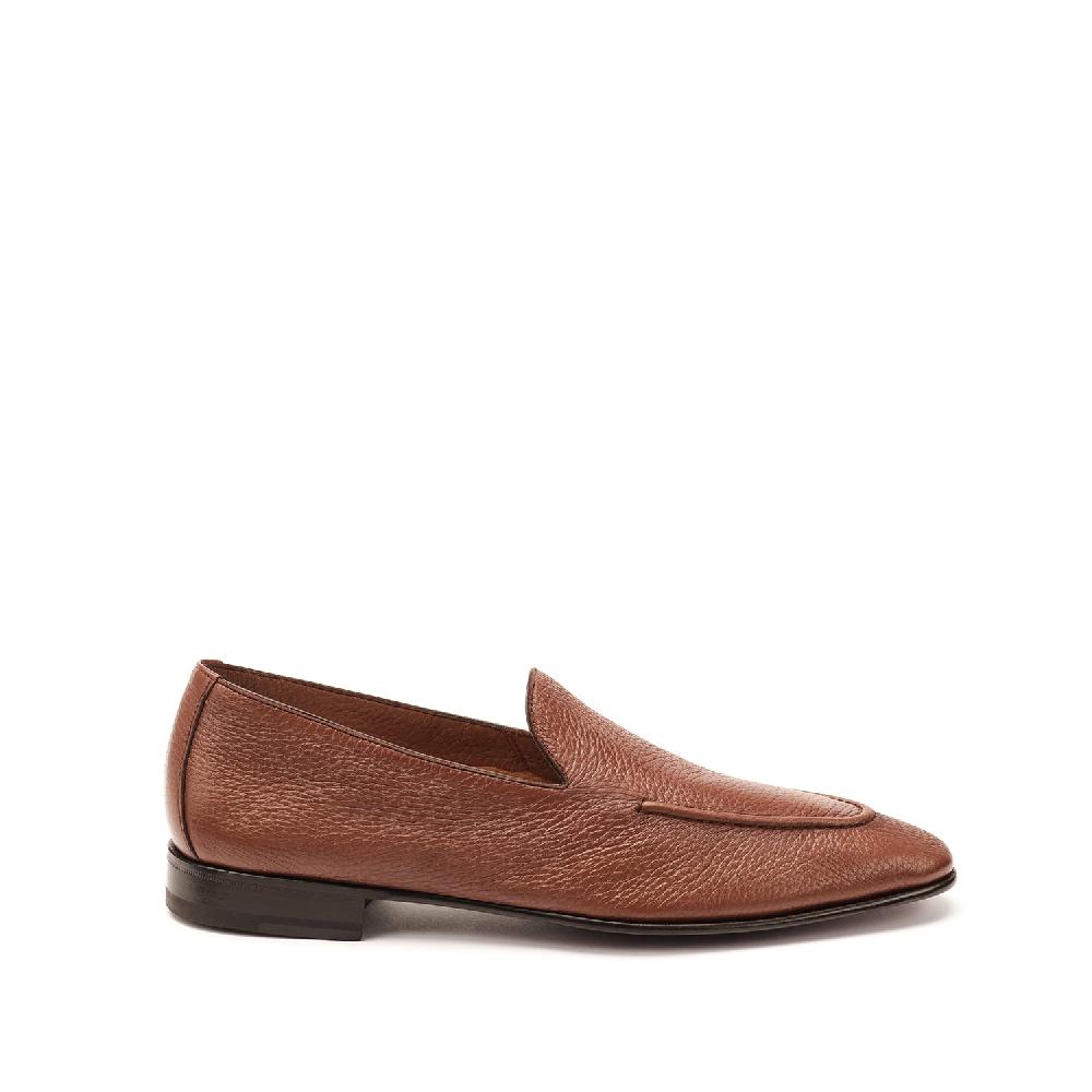 A.Testoni TAVOLARA LOAFER UNLINED DEER ° Saldi Di Fabbrica