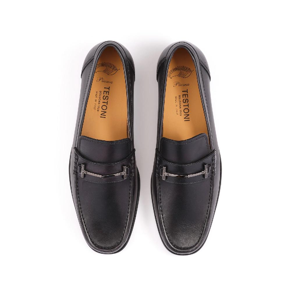 A.Testoni BRACCIANO MOCCASIN UNLINED SOFT DELAVE CALF ° Officina