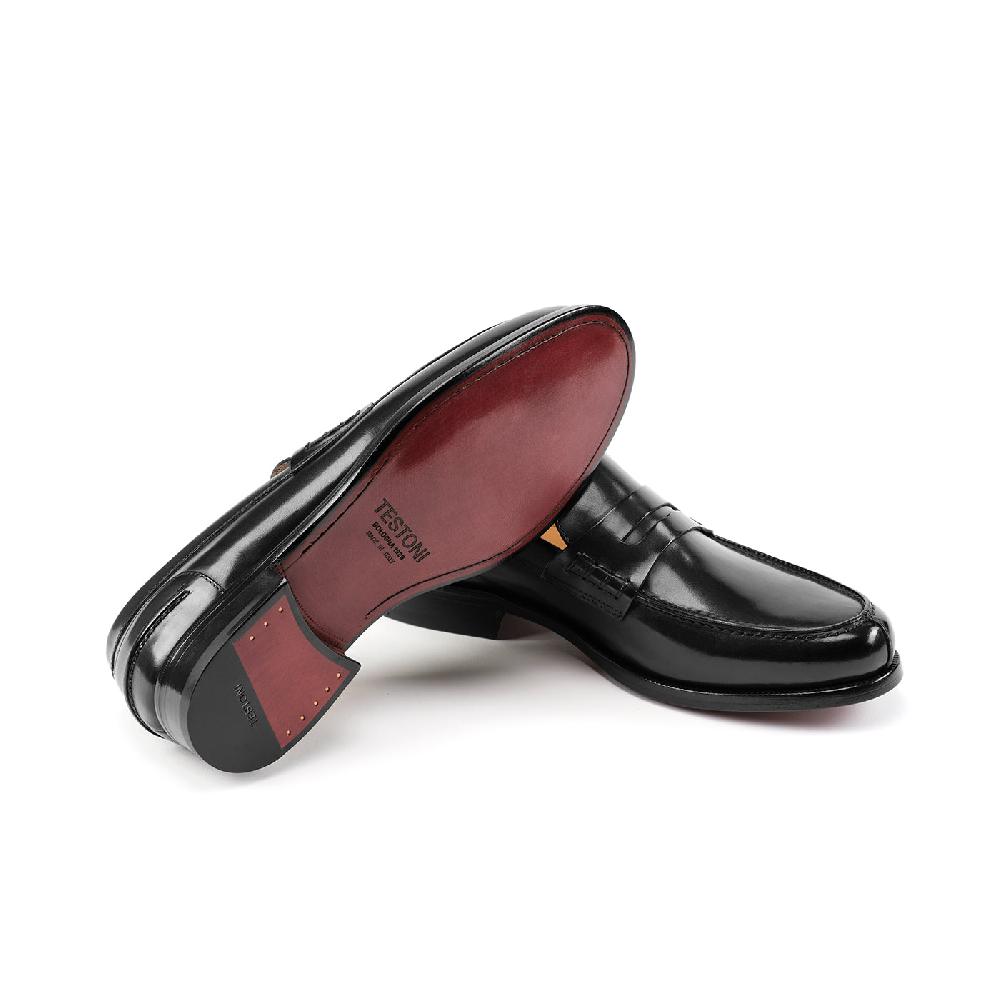 A.Testoni TRENTO LEATHER LOAFER ° Italy