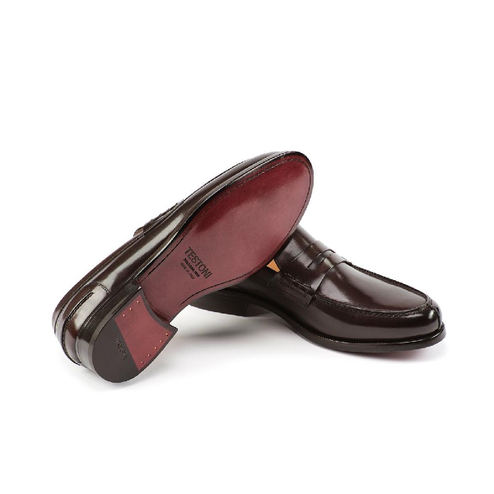 A.Testoni TRENTO LEATHER LOAFER ° Italia