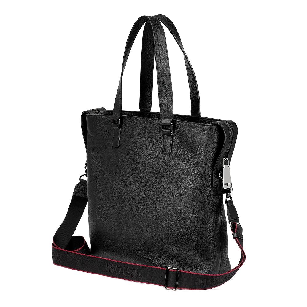 A.Testoni BRINDISI TOTE BAG GRAINED SOFT CALF In Linea