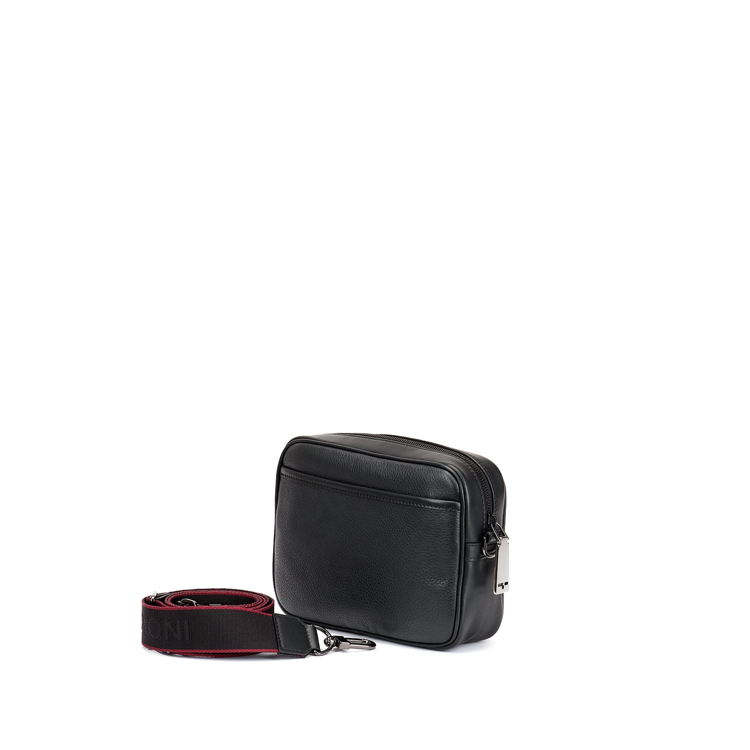 A.Testoni CAMERA BAG GRAINED SOFT CALF+SPORT NAPA CALF Qualità