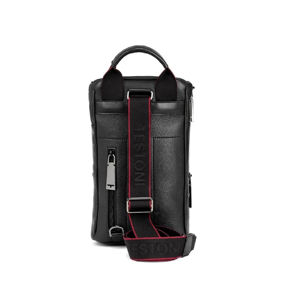 A.Testoni BORMIO SAILING BAG GRAINED SOFT CALF + SPORT NAPA CALF Vendita