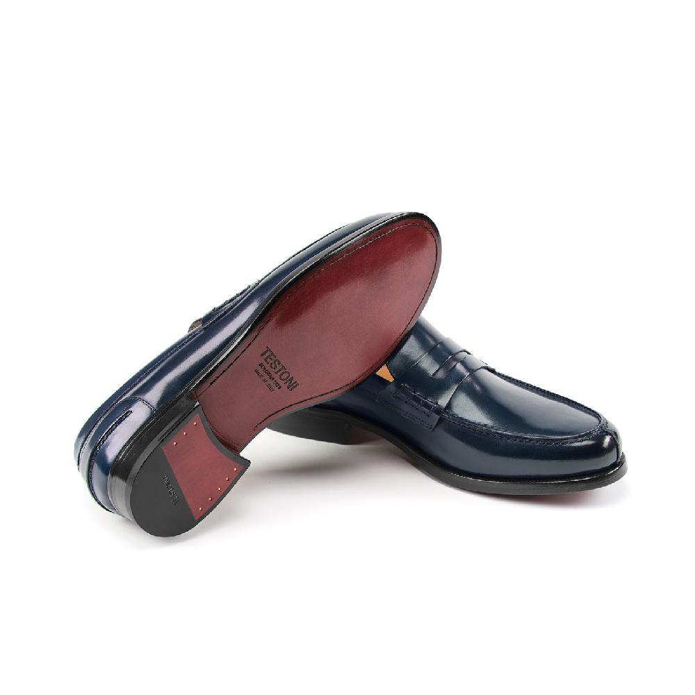 A.Testoni TRENTO LEATHER LOAFER ° Acquista Ora