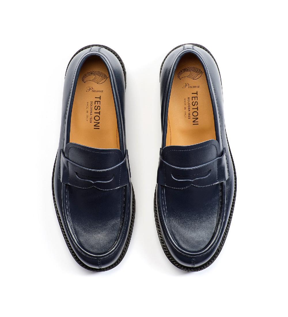 A.Testoni COURMAYEUR MOCASSINO IN PELLE Fino Al -60%