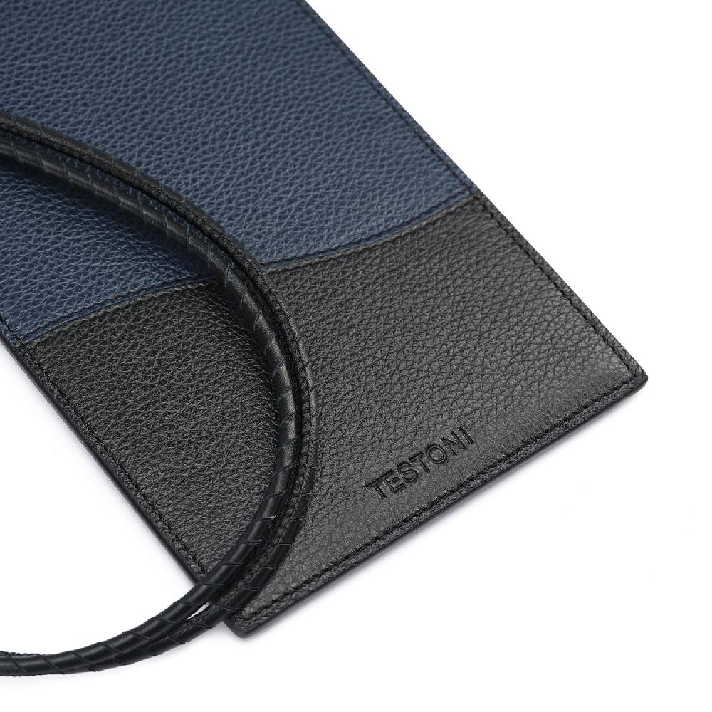A.Testoni NECK POUCH GRAINCALF ° Convenienza