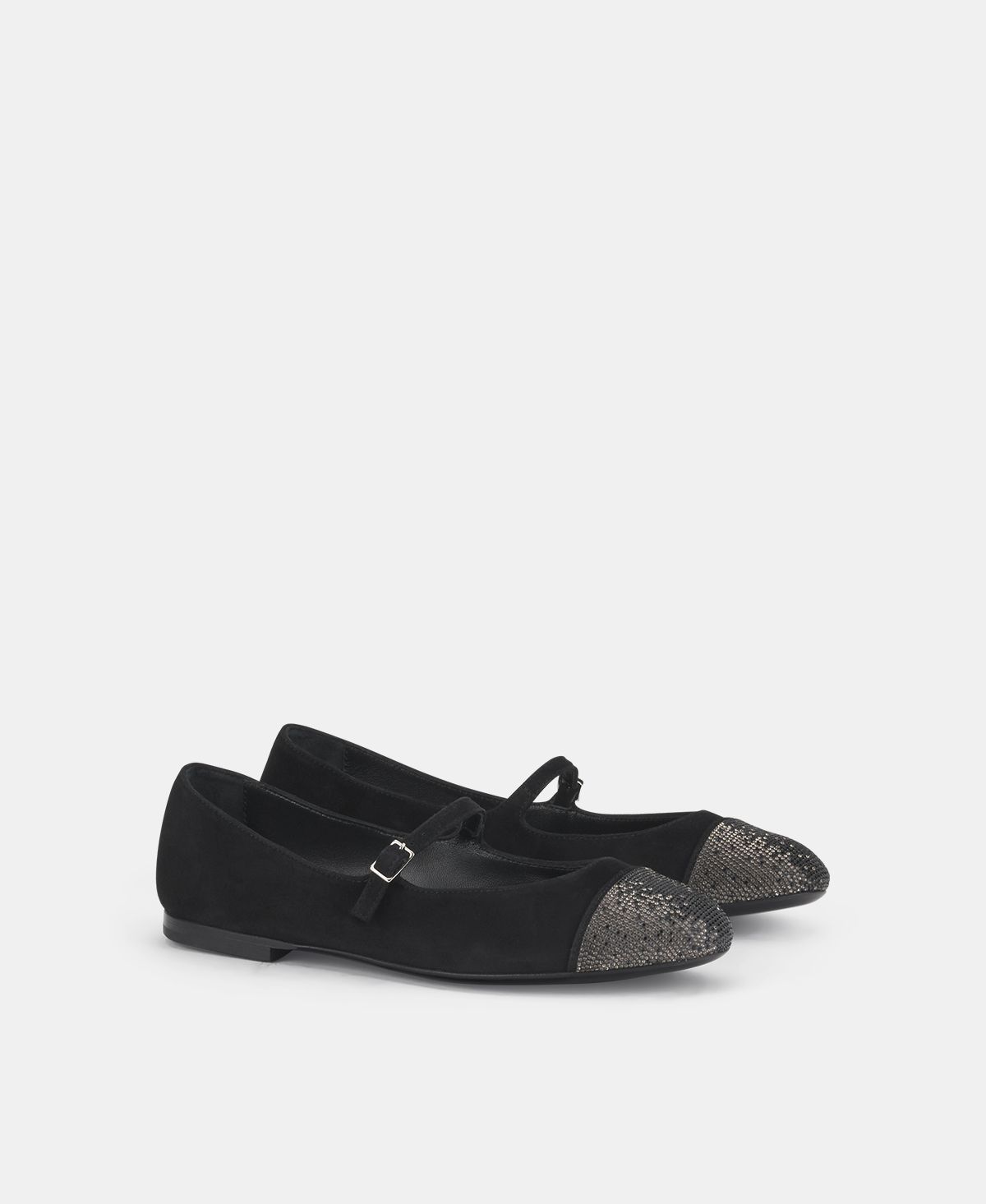 Agl Ballerina con puntina strass Nero Milly Strass Smaltimento dello stoccaggio