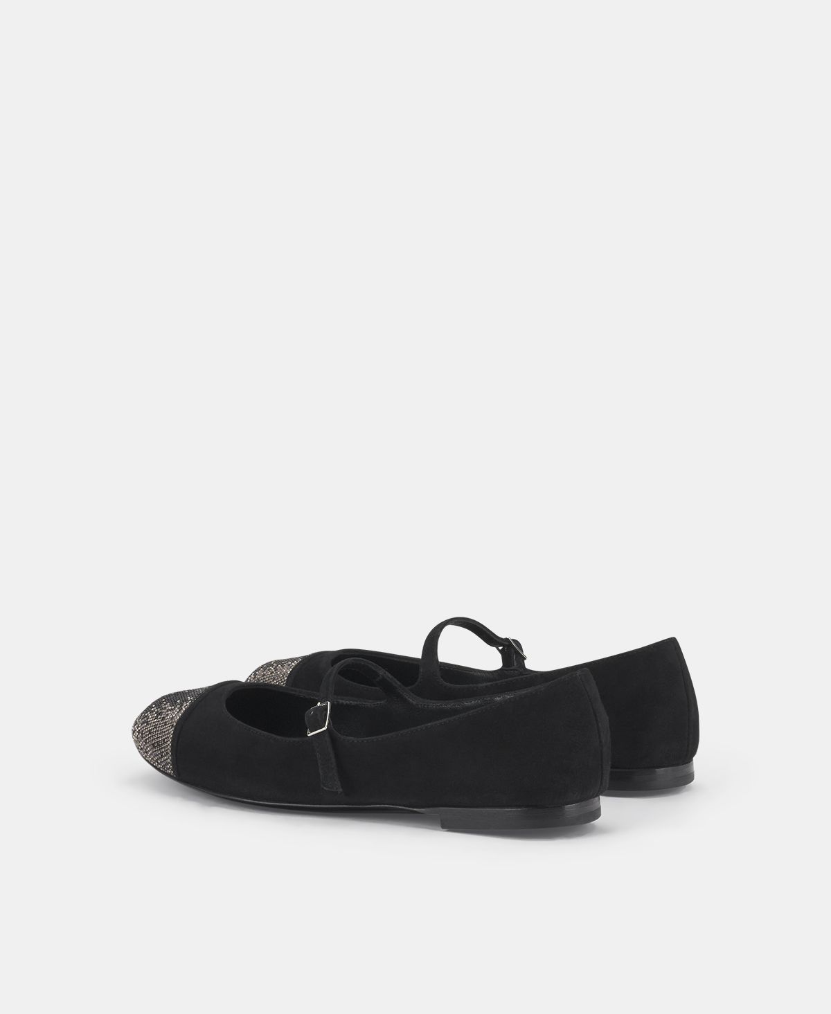 Agl Ballerina con puntina strass Nero Milly Strass Smaltimento dello stoccaggio
