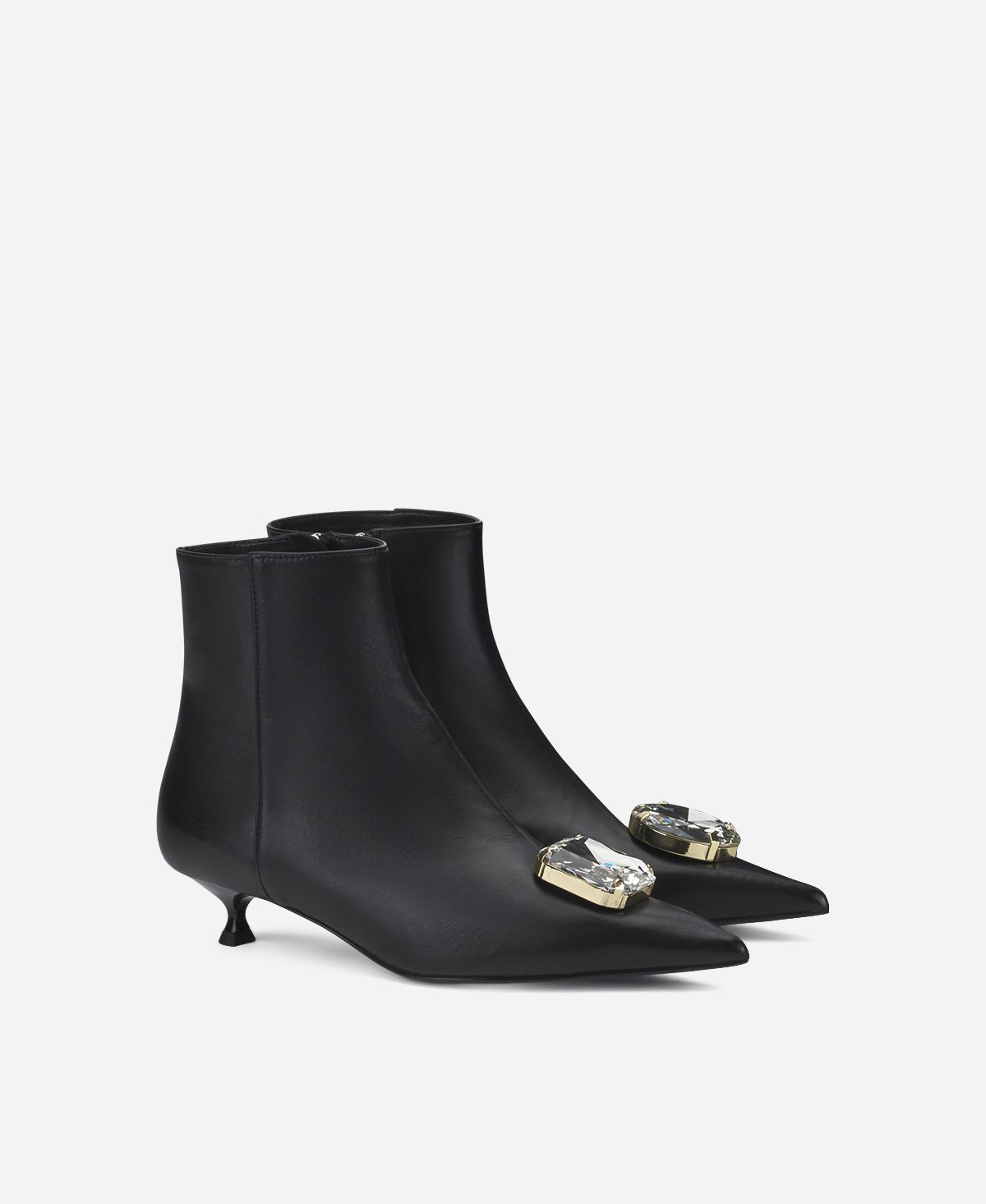 Agl Stivaletto con cristalli Nero Lenor bootie Crystal Vendita