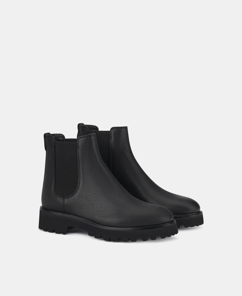 Agl Stivaletto con elastici Nero Goldie Beatle Vendita Economica