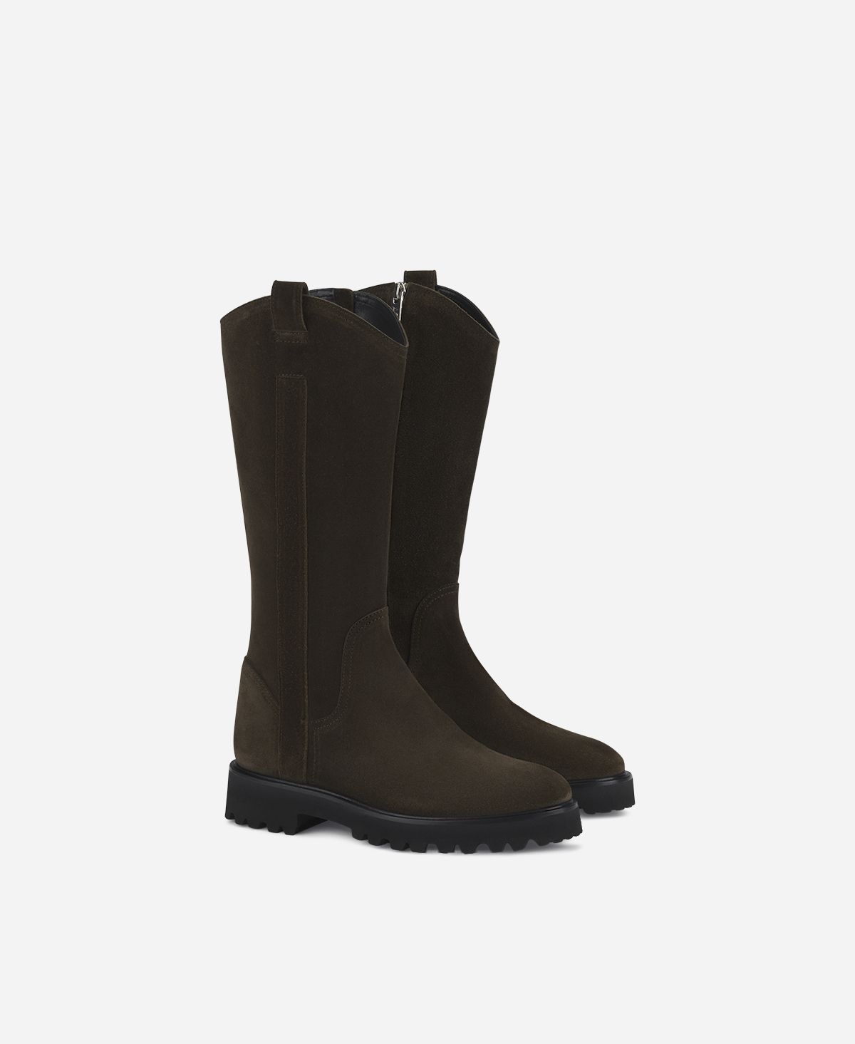 Agl Stivale in velour waterproof Brown Goldie Boot In Saldo