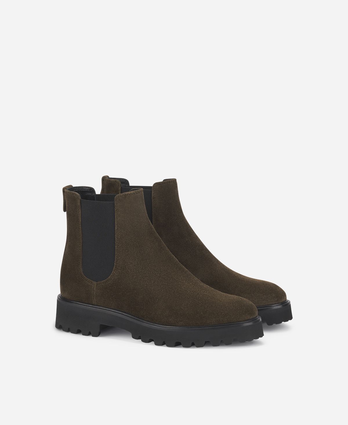 Agl Stivaletto con elastici Verde Goldie Beatle Nuova