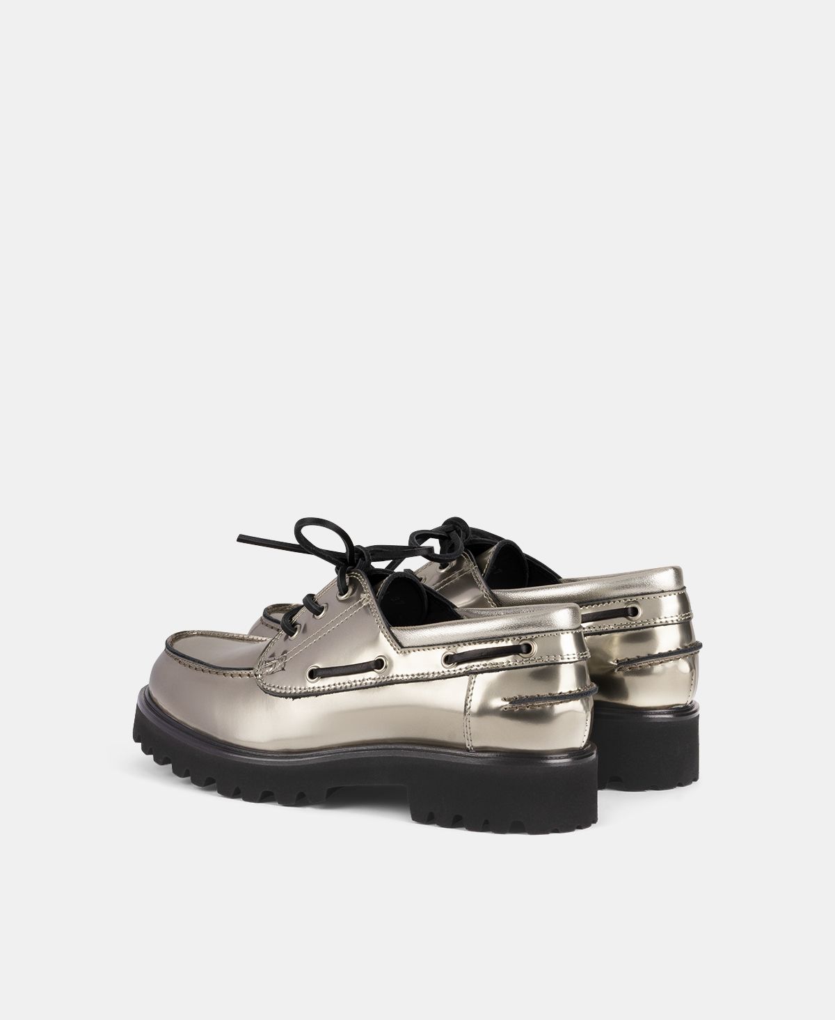 Agl Stringata metal Platino Goldie Barca Italia