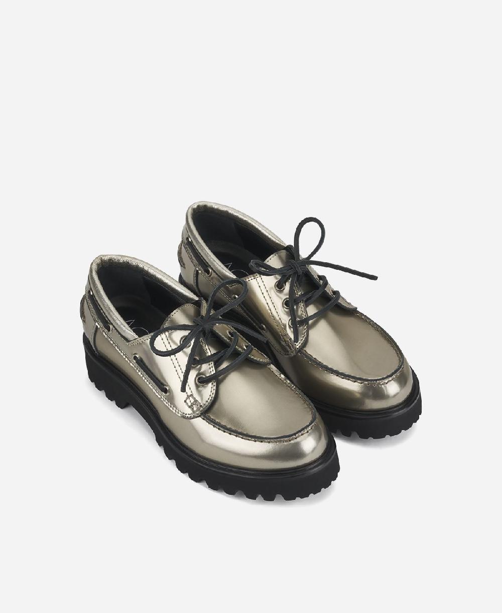 Agl Stringata metal Platino Goldie Barca Italia