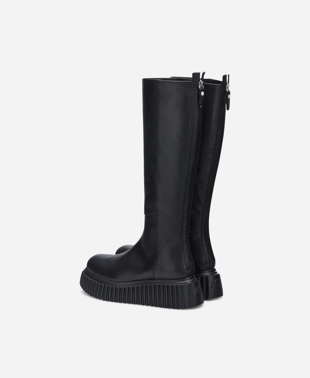 Agl Stivale in pelle Nero MILAGROS BOOT Negozi Online