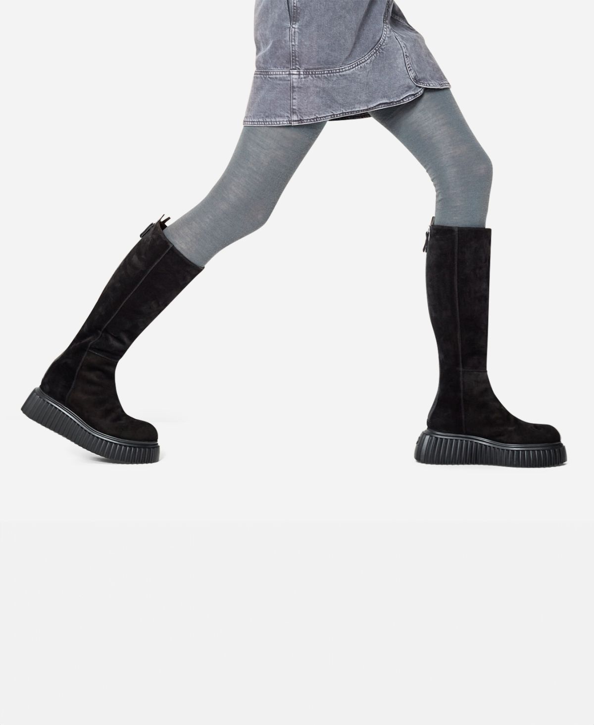 Agl Stivale in velour Nero MILAGROS BOOT Acquista Ora