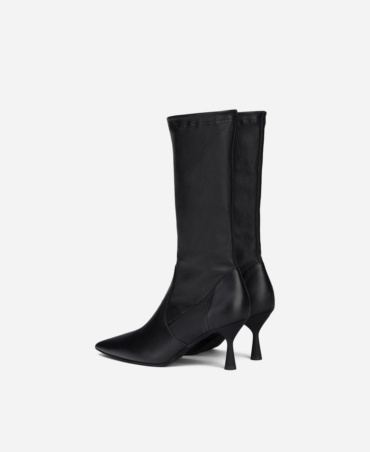 Agl Stivaletto in pelle stretch Nero LILLY Shopping Online