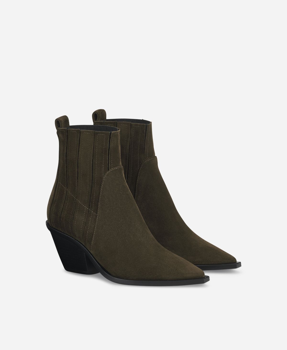 Agl Texano in velour Brown Roberta Beat Economico