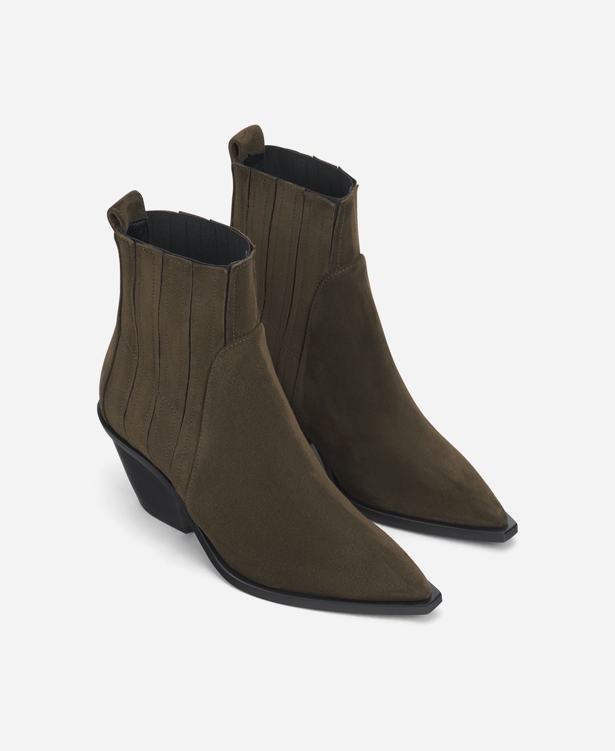 Agl Texano in velour Brown Roberta Beat Economico