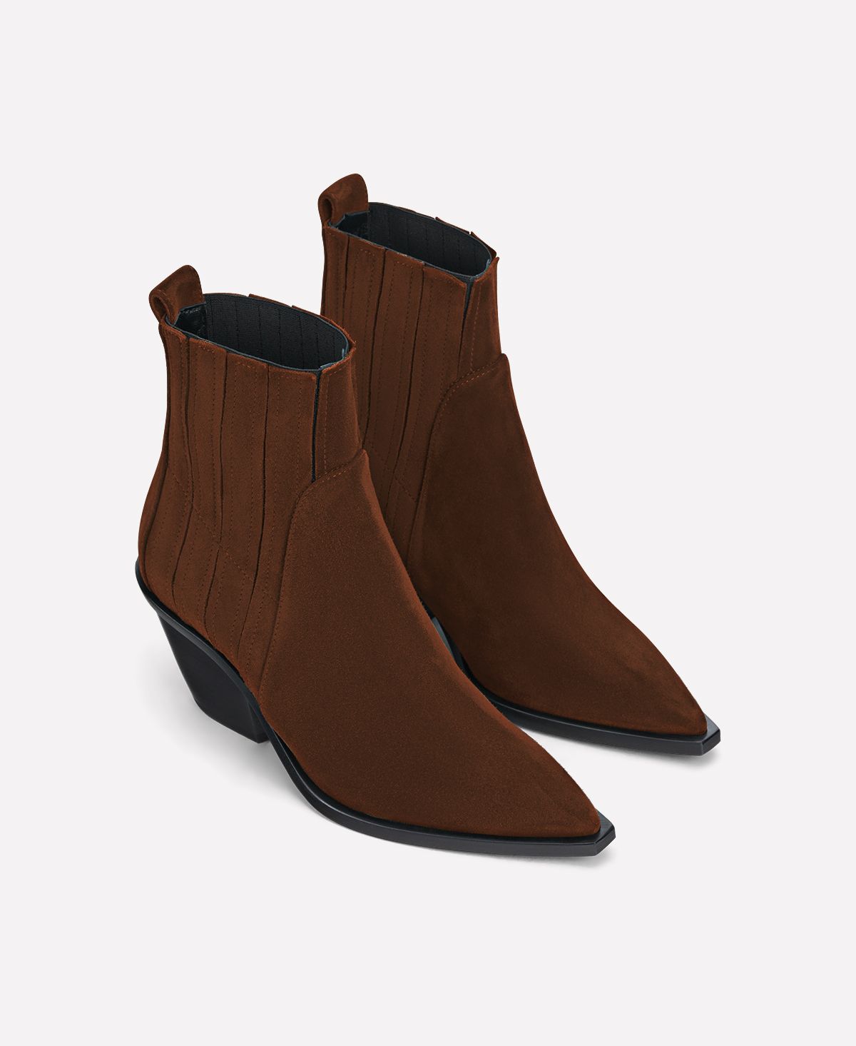 Agl Texano in velour Cuoio Roberta Beat Online