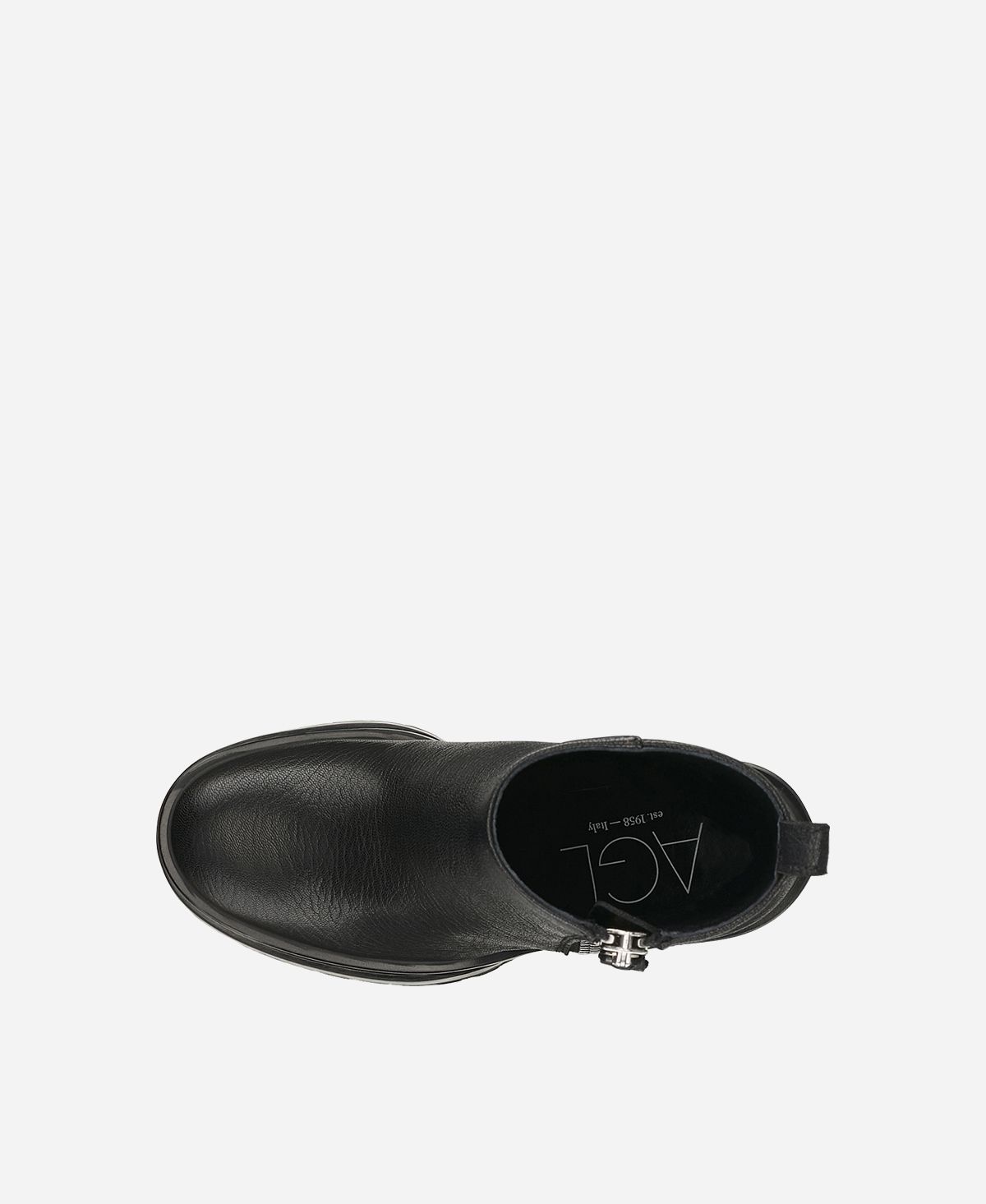 Agl Stivaletto in pelle Nero Tora Saldi