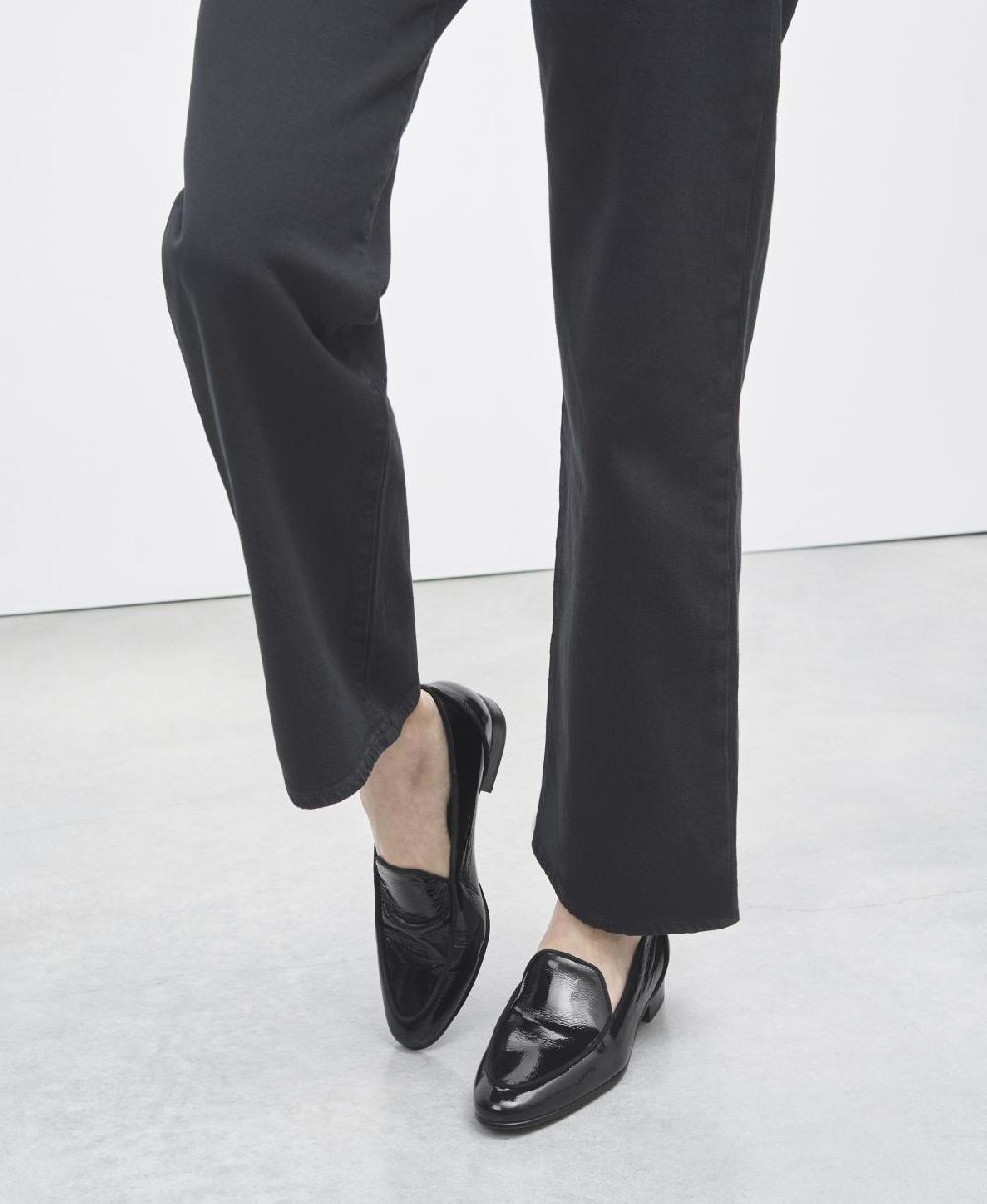 Agl Loafer con profili in suede Nero Costanza Edge Negozio