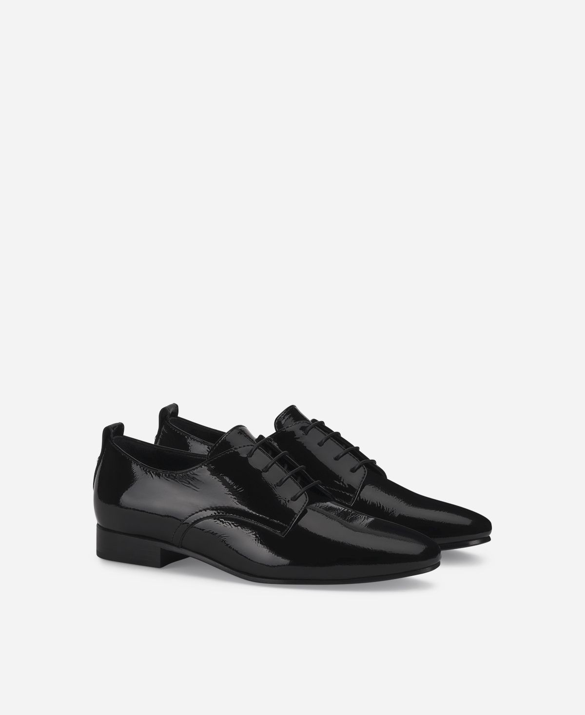 Agl Stringata in vernice Nero Costanza Derby In Saldo