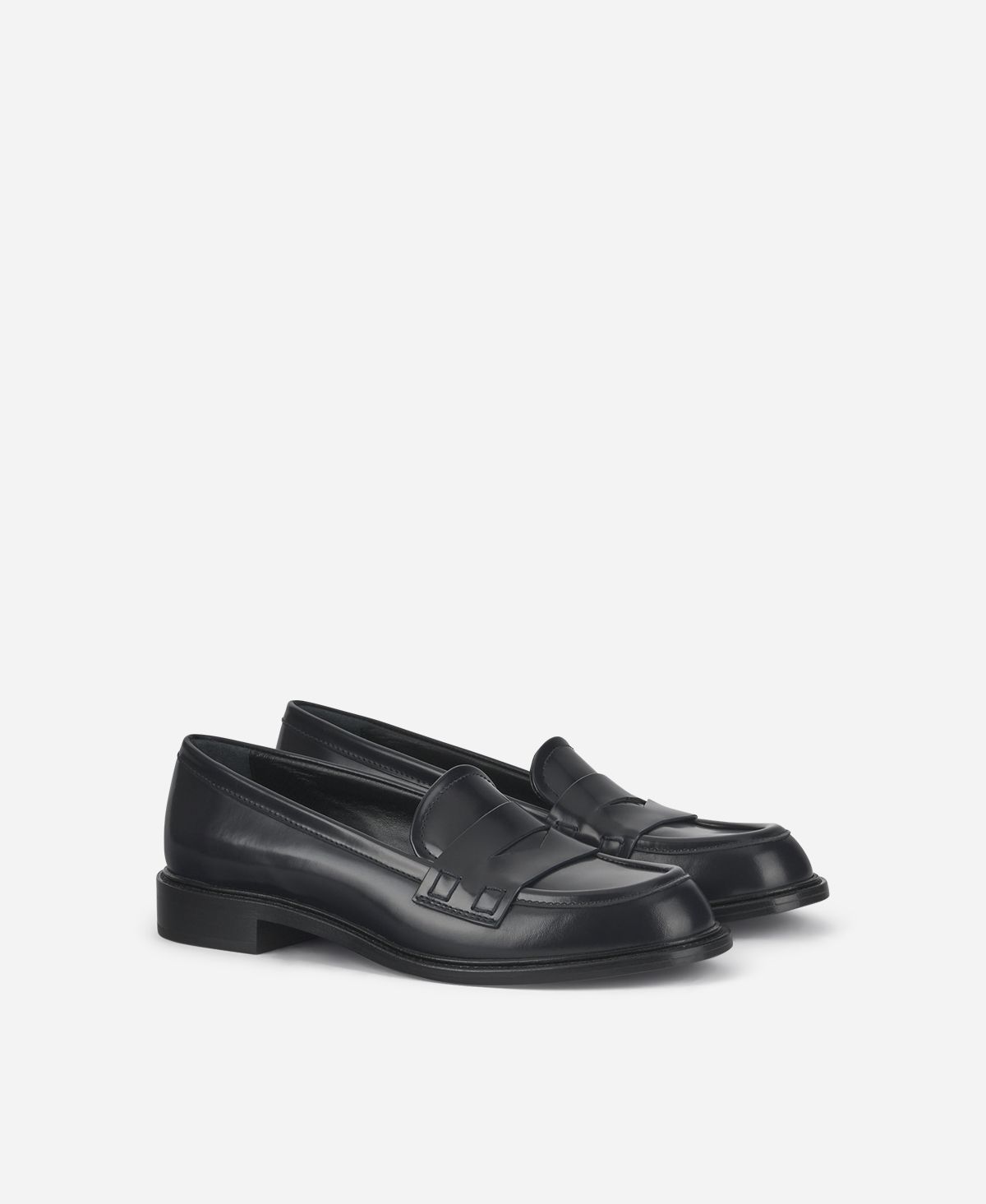 Agl Mocassino in pelle Blu notte Olivia 2025