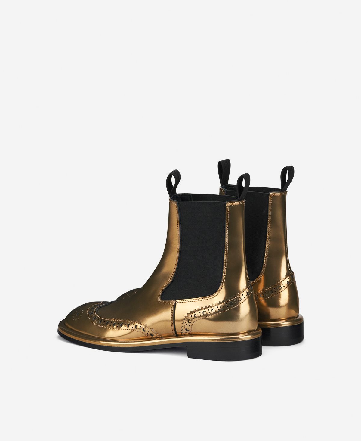 Agl Stivaletto con elastici Oro Alison Beat Italia