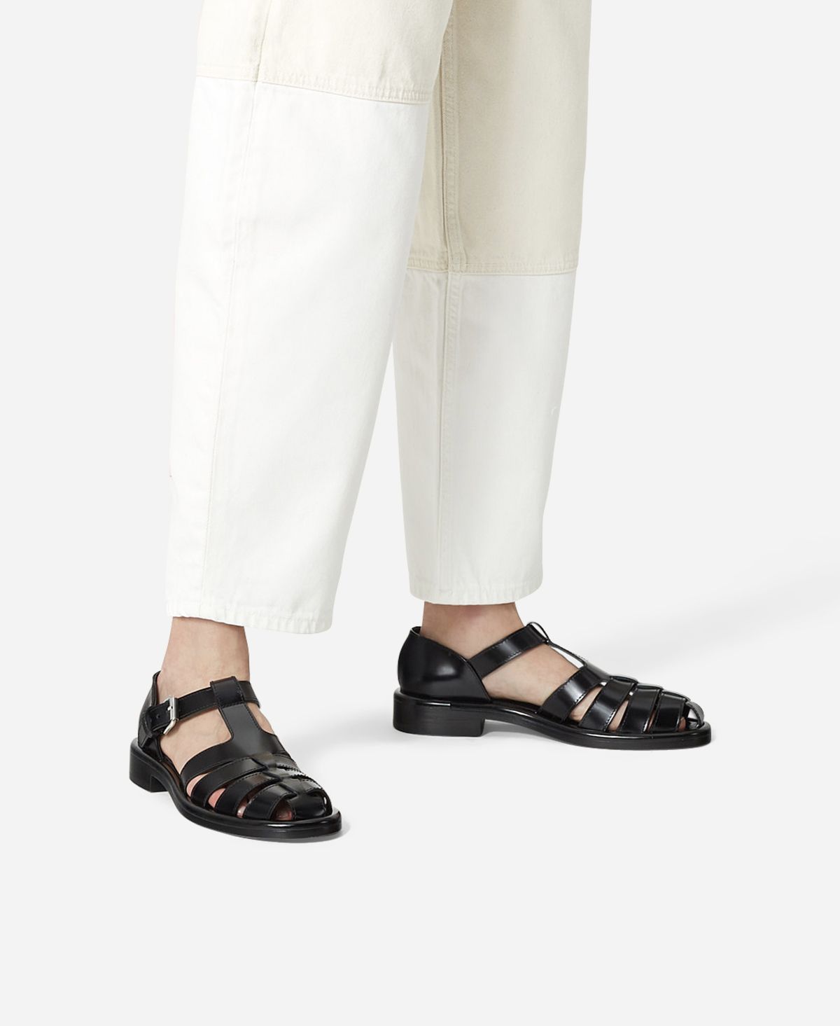 Agl Scarpa a gabbia Nero ALISON OPEN Nuovo