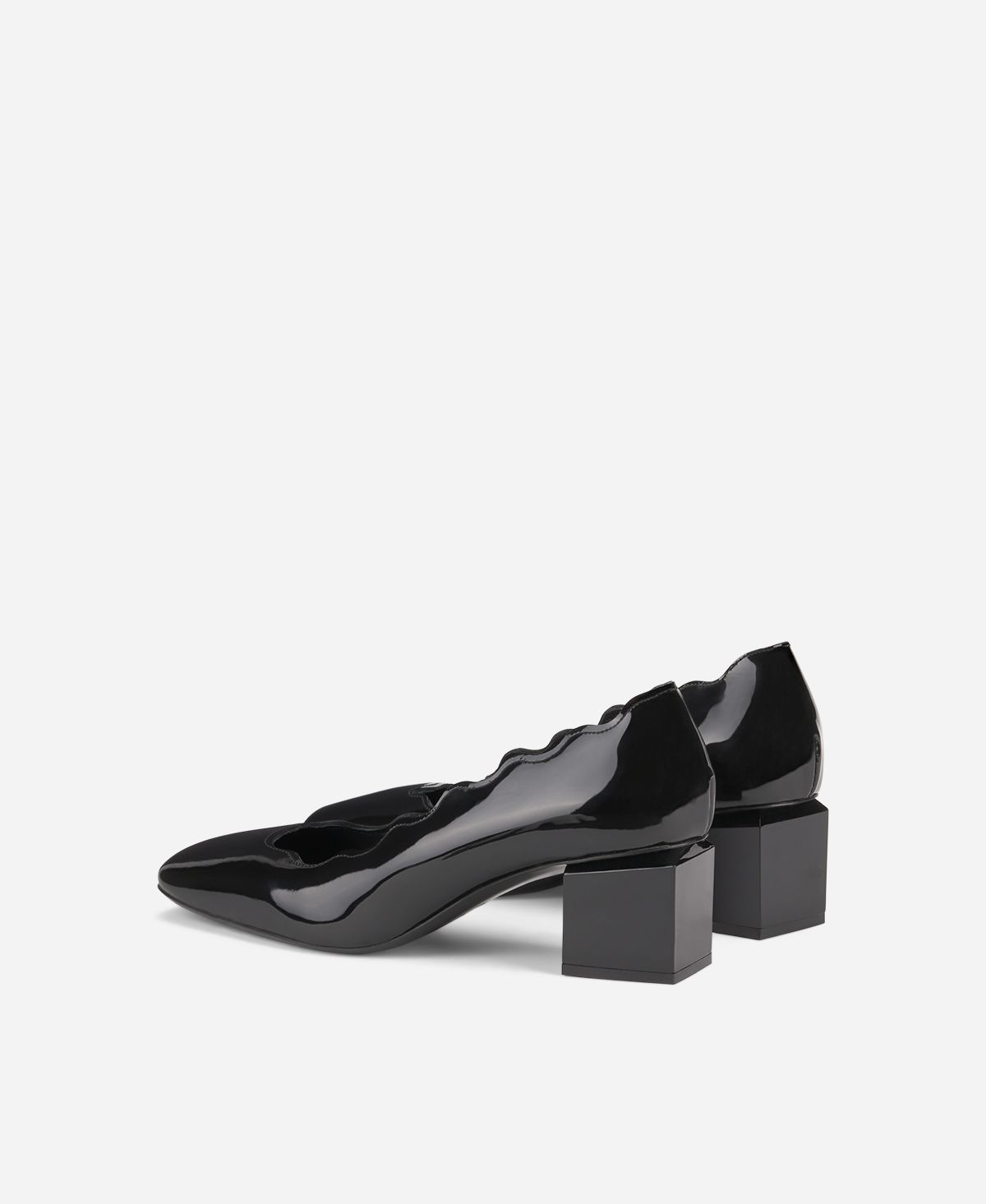 Agl Pump in vernice Nero Angie Wave Vendita