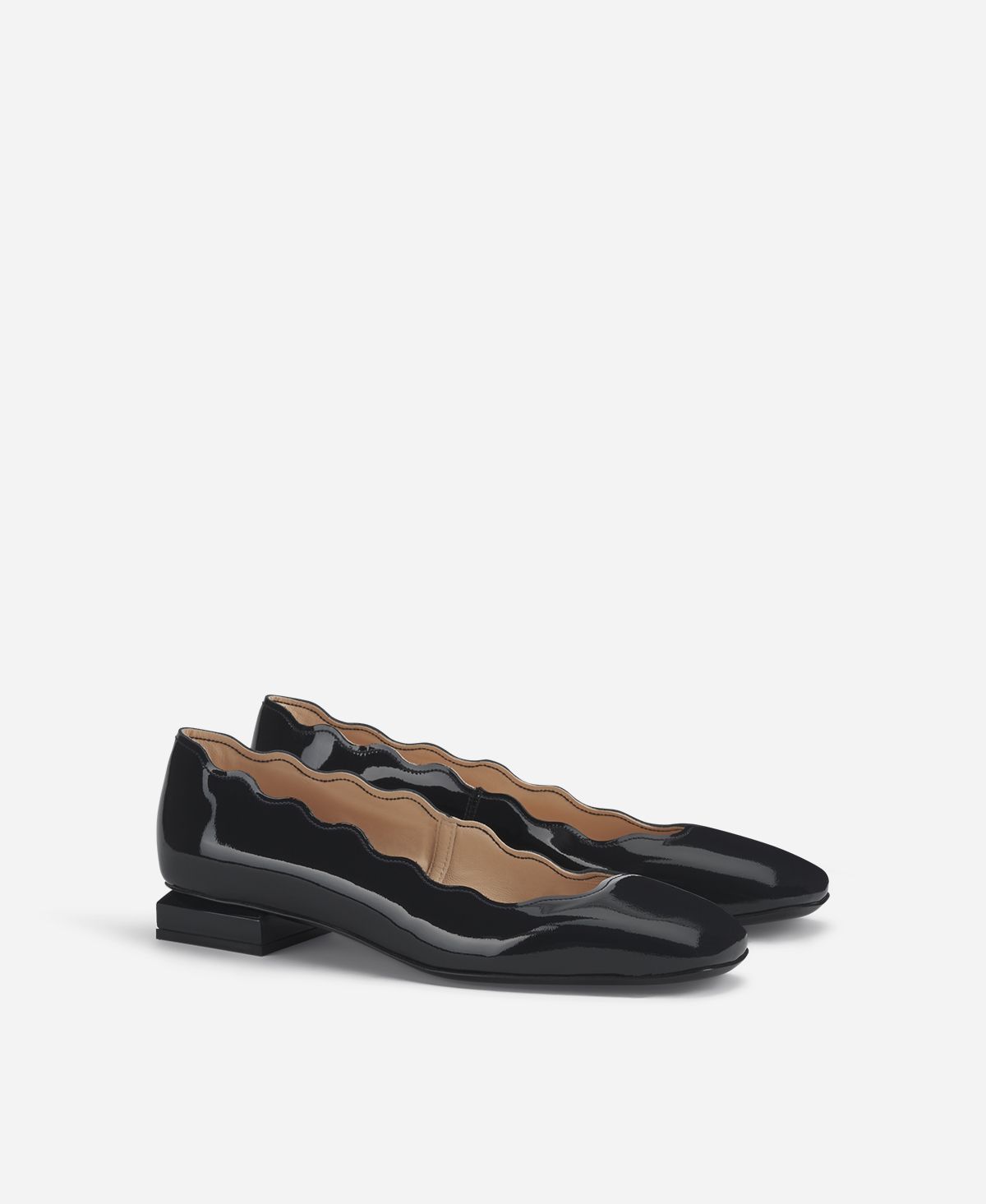 Agl Ballerina in vernice Blu notte Angie L Wave Spedizione Gratuita