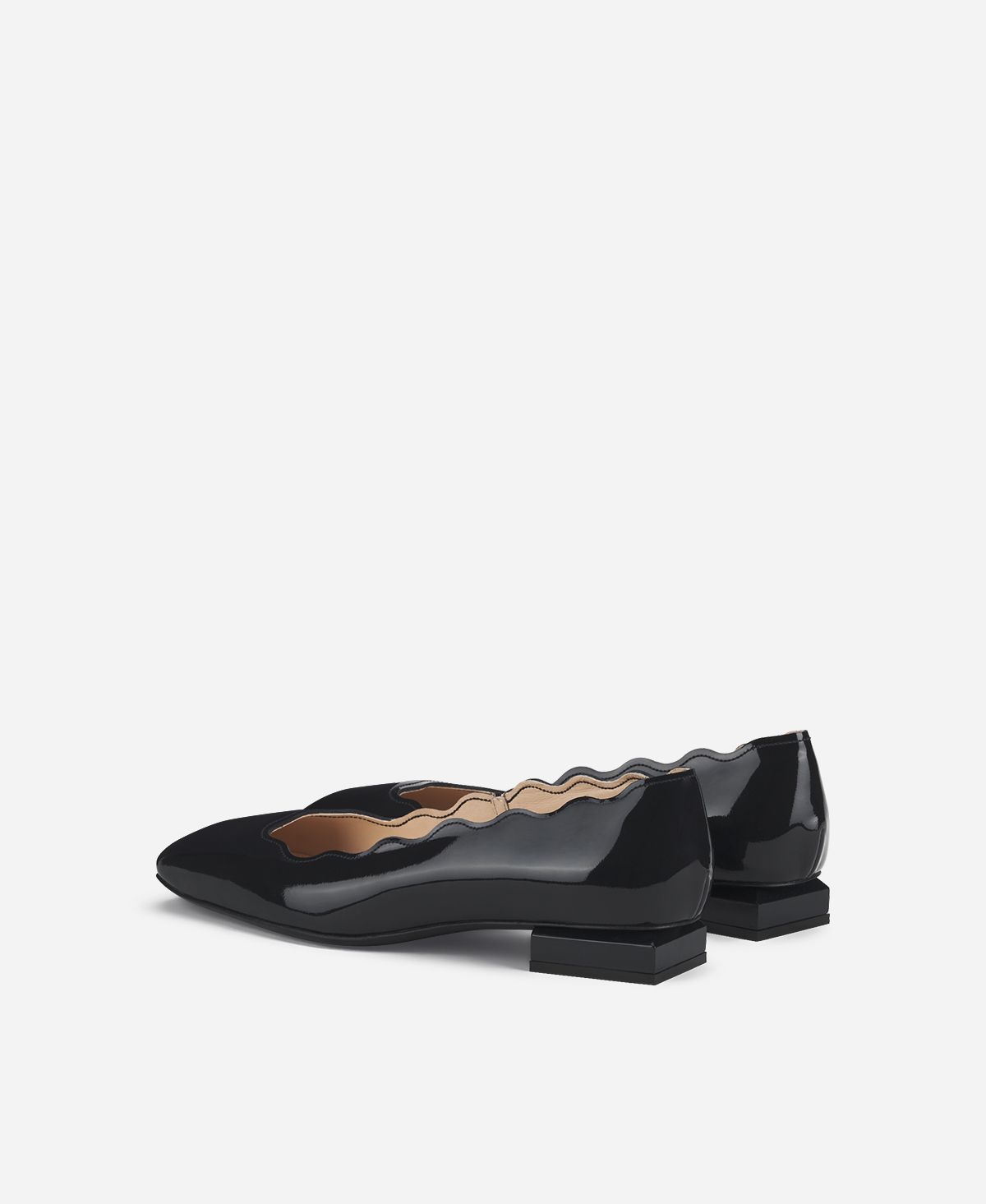 Agl Ballerina in vernice Blu notte Angie L Wave Spedizione Gratuita