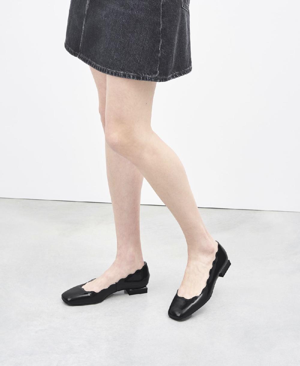 Agl Ballerina in vernice Blu notte Angie L Wave Spedizione Gratuita